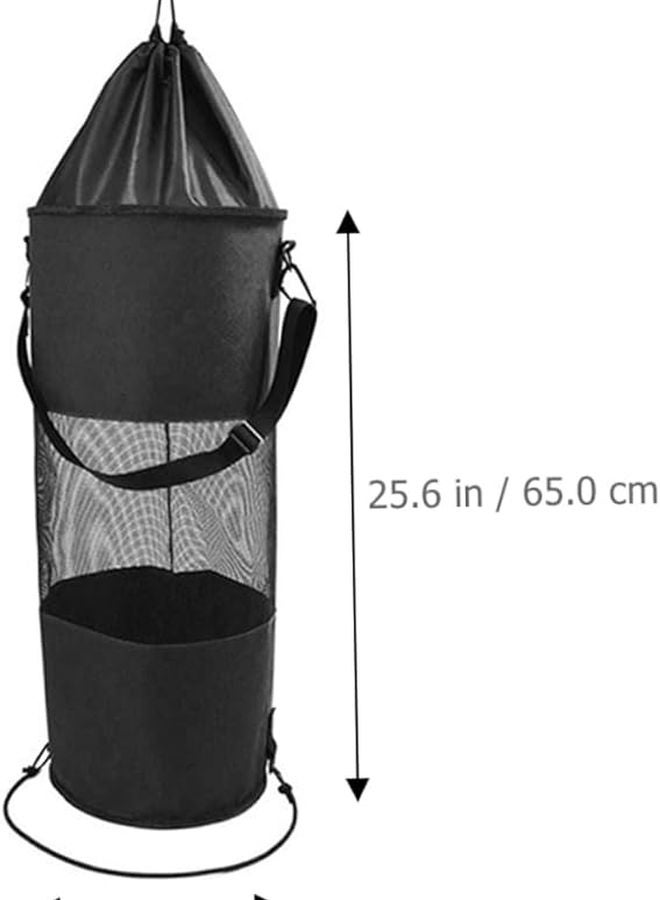 حاوية قمامة بحرية كبيرة السعة قابلة للغسل ومتينة لحقيبة القمامة للقوارب وصيد الأسماك والتخييم - Image 5
